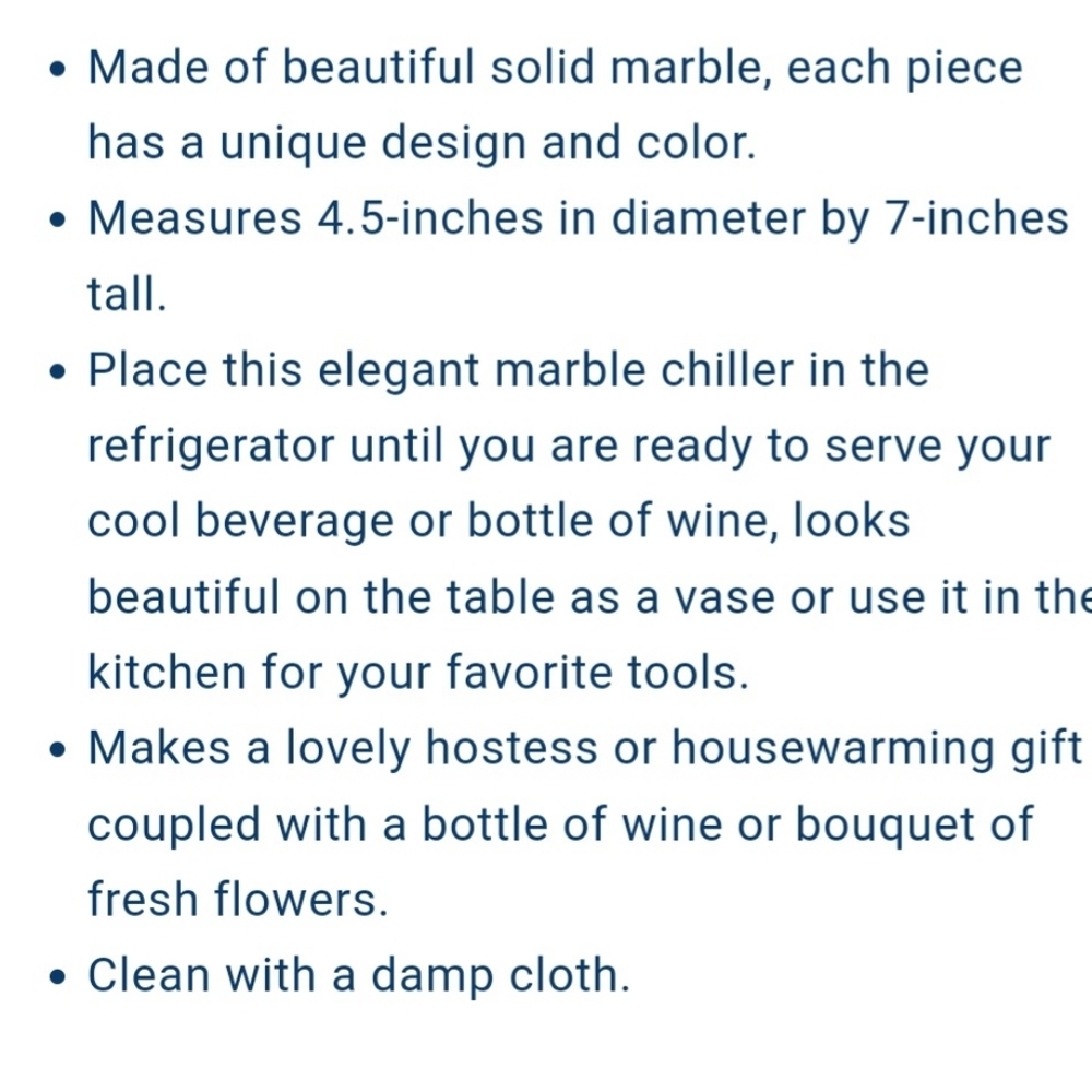 Marble Wine Cooler - Picture 5 of 5